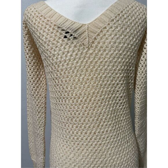 Theory knit sweater 100%wool vneck - Picture 2 of 7